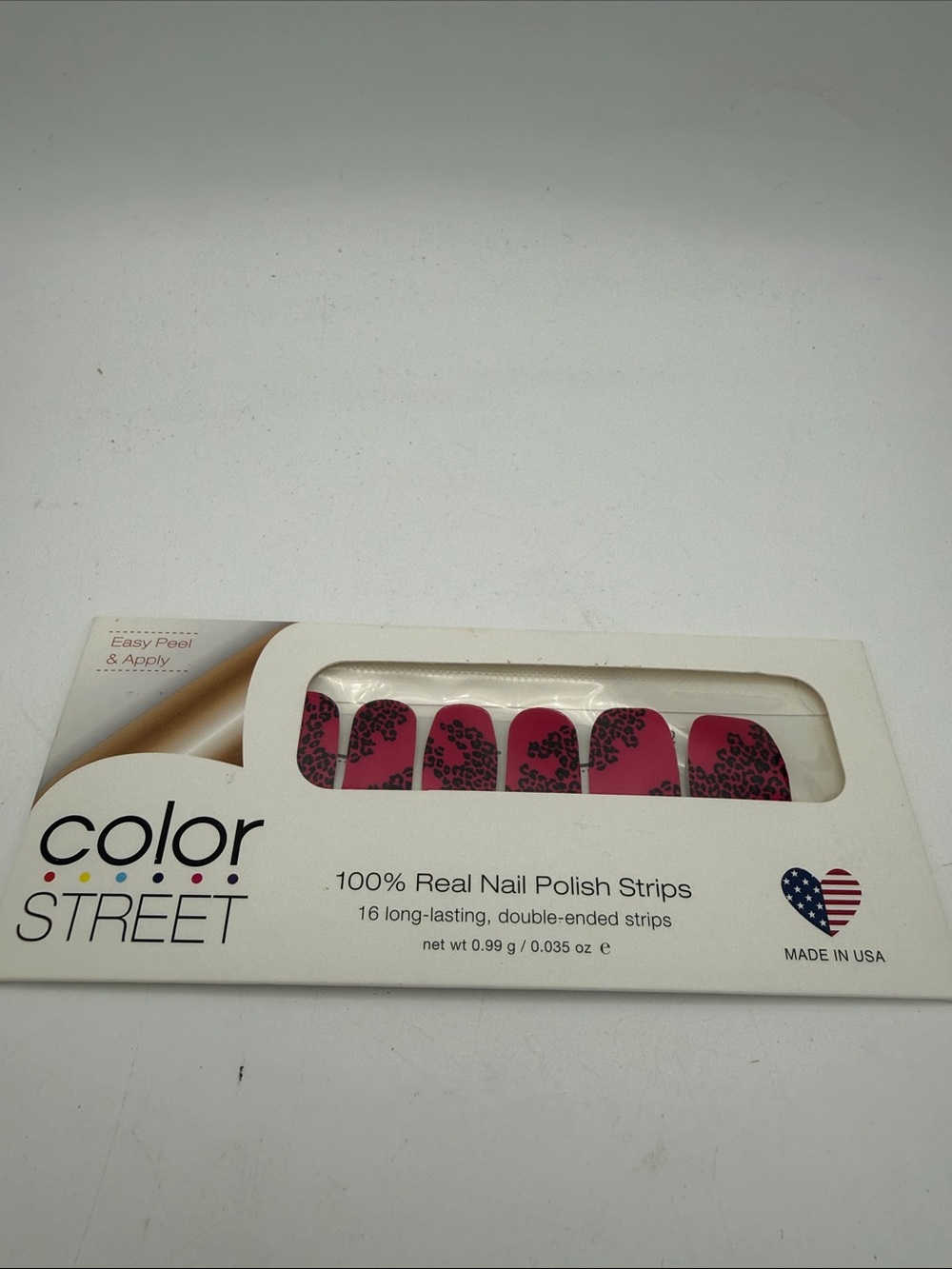 Color Street retired Safari Heat nail polish strips FDS387 New HTF